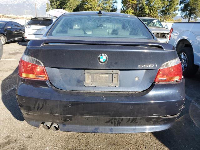 WBANB53507CP06170 - 2007 BMW 550 I BLUE photo 6