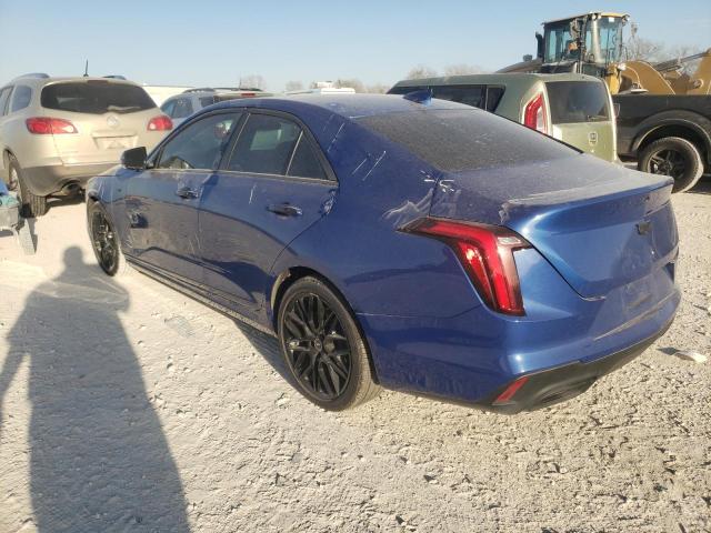 1G6DJ5RK1L0154580 - 2020 CADILLAC CT4 LUXURY BLUE photo 2