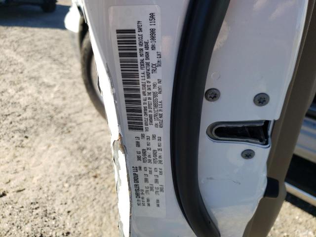 1D7RV1CT0BS557895 - 2011 DODGE RAM 1500 WHITE photo 12