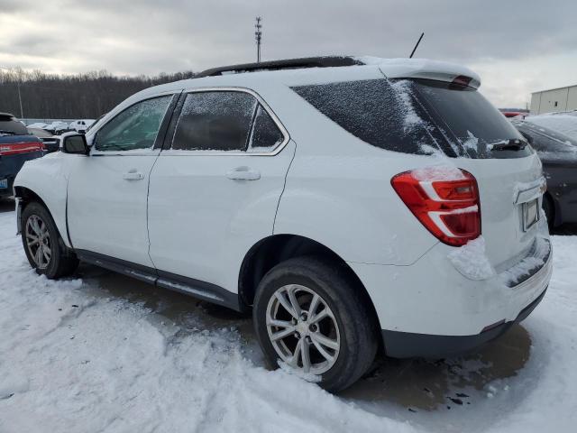 2GNALCEK5G1148657 - 2016 CHEVROLET EQUINOX LT WHITE photo 2