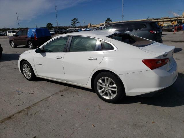 1G1ZE5ST2HF113785 - 2017 CHEVROLET MALIBU LT WHITE photo 2