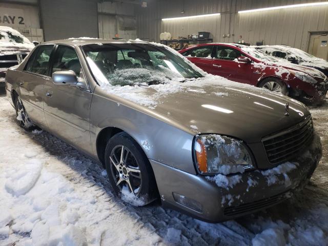 1G6KD54Y73U277125 - 2003 CADILLAC DEVILLE TAN photo 4