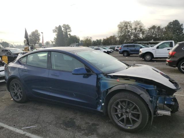 5YJ3E1EA3MF929726 - 2021 TESLA MODEL 3 BLUE photo 4