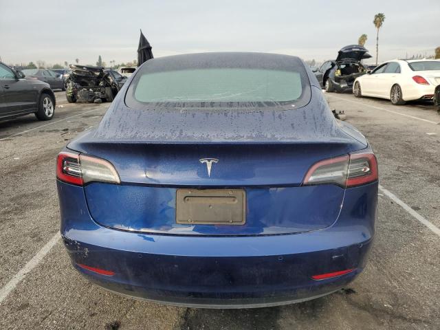 5YJ3E1EA3MF929726 - 2021 TESLA MODEL 3 BLUE photo 6