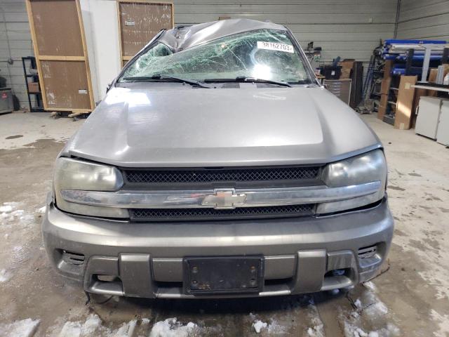 1GNDT13SX82241454 - 2008 CHEVROLET TRAILBLAZE LS GRAY photo 5