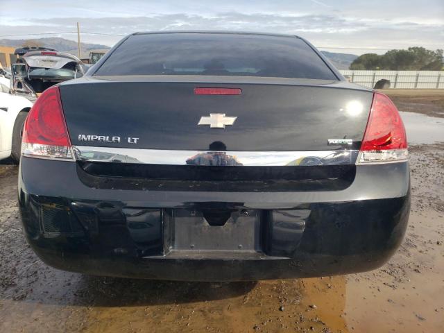 2G1WT55K789193069 - 2008 CHEVROLET IMPALA LT BLACK photo 6