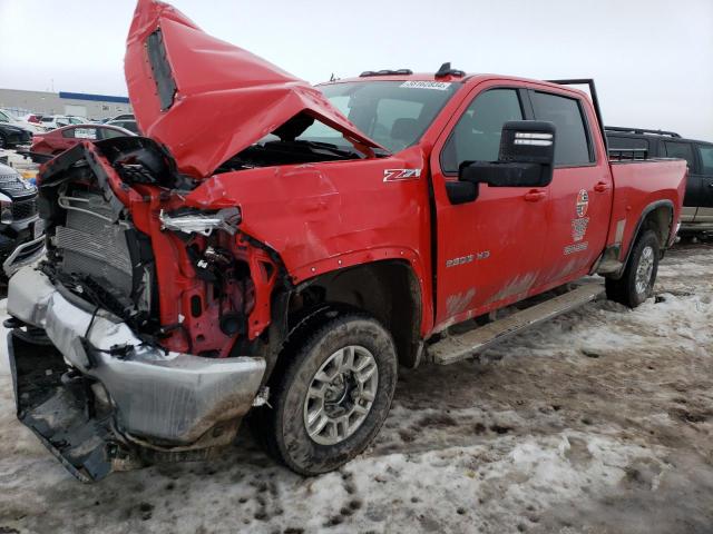 2GC4YNEY4P1714606 - 2023 CHEVROLET SILVERADO K2500 HEAVY DUTY LT RED photo 1