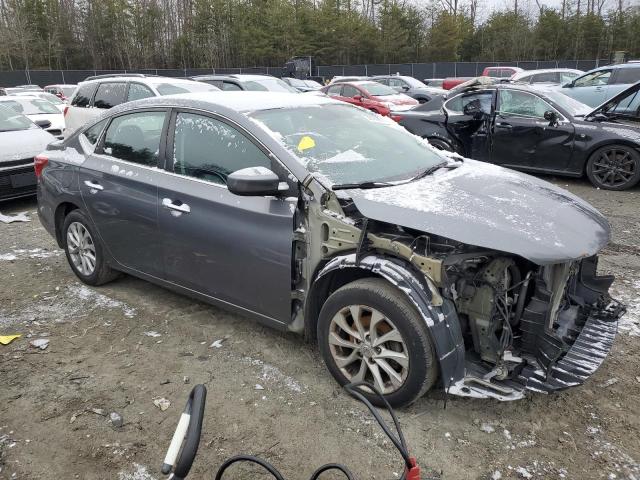 3N1AB7AP8JL663679 - 2018 NISSAN SENTRA S GRAY photo 4