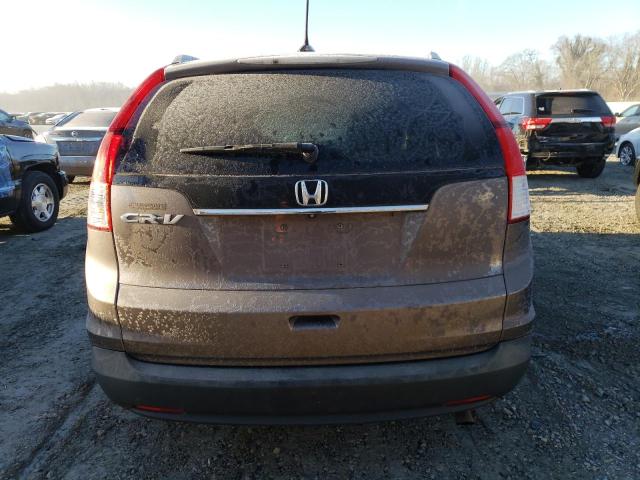 5J6RM3H75EL003930 - 2014 HONDA CR-V EXL GRAY photo 6