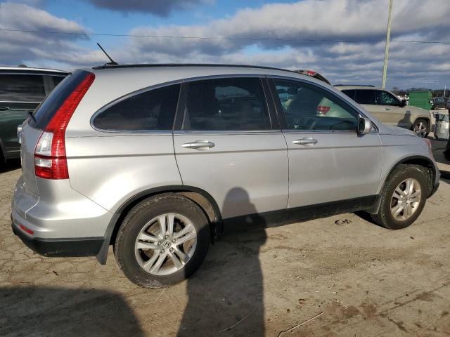 5J6RE3H75AL024333 - 2010 HONDA CR-V EXL SILVER photo 3