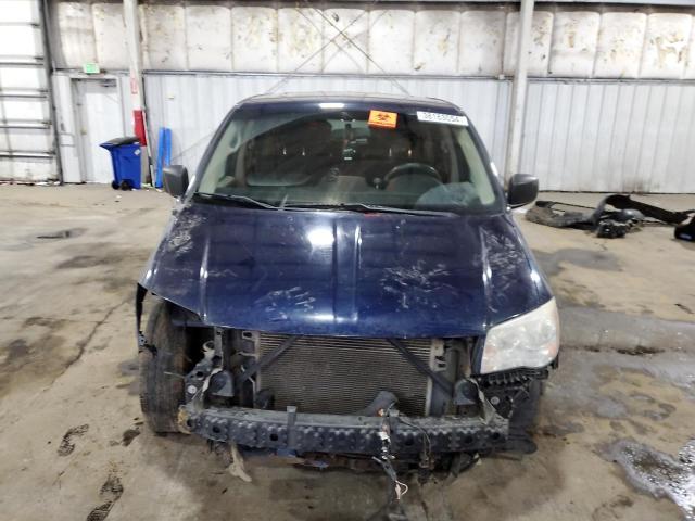 2C4RDGBG0DR516532 - 2013 DODGE GRAND CARA SE BLUE photo 5