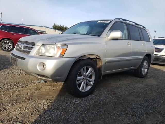 JTEDW21A460003829 - 2006 TOYOTA HIGHLANDER HYBRID SILVER photo 1