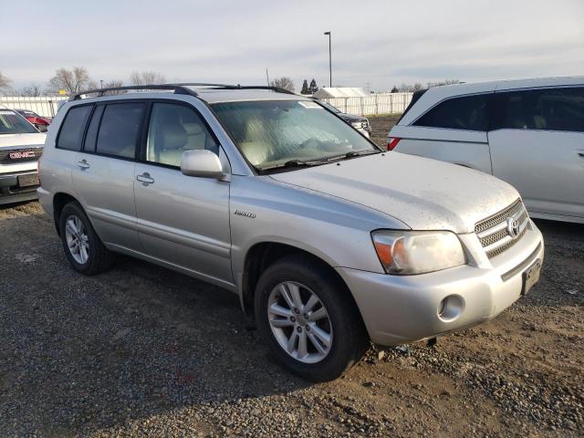 JTEDW21A460003829 - 2006 TOYOTA HIGHLANDER HYBRID SILVER photo 4