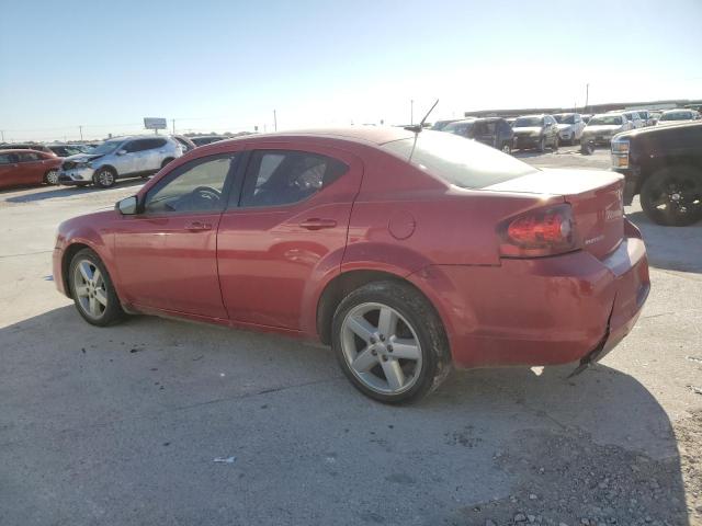 1C3CDZAB0DN572852 - 2013 DODGE AVENGER SE RED photo 2