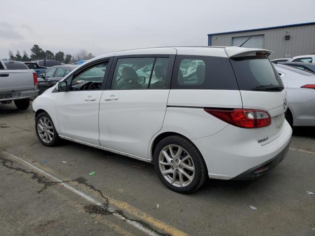 JM1CW2DL0C0116122 - 2012 MAZDA 5 WHITE photo 2