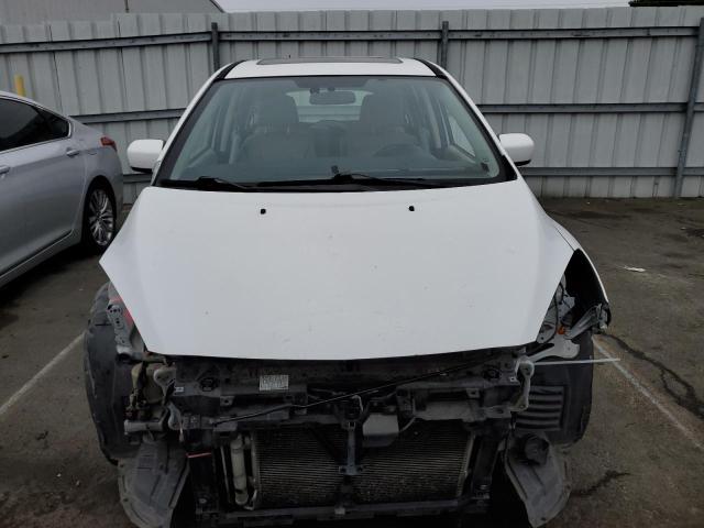 JM1CW2DL0C0116122 - 2012 MAZDA 5 WHITE photo 5