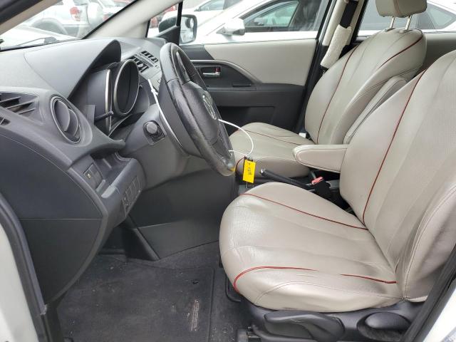 JM1CW2DL0C0116122 - 2012 MAZDA 5 WHITE photo 7