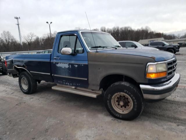 1FTEF14Y6NNA32018 - 1992 FORD F150 BLUE photo 4