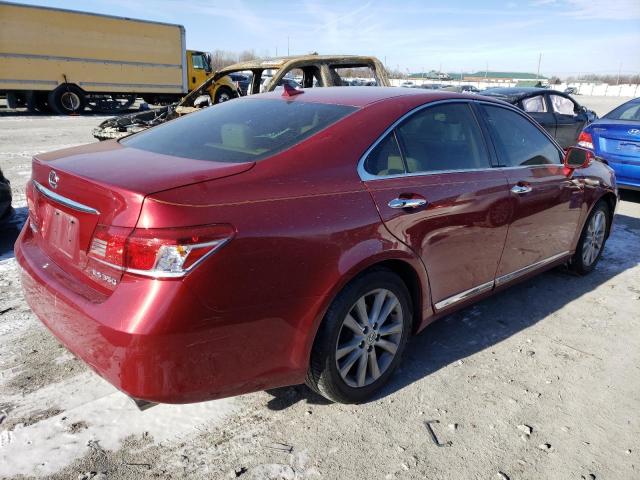 JTHBK1EG1A2405111 - 2010 LEXUS ES 350 BURGUNDY photo 3