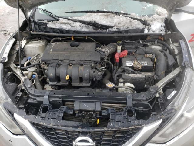 3N1AB7AP7JY309901 - 2018 NISSAN SENTRA S SILVER photo 11