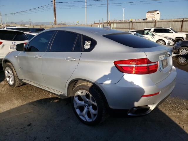 5UXFG8C56DL590901 - 2013 BMW X6 XDRIVE50I SILVER photo 2