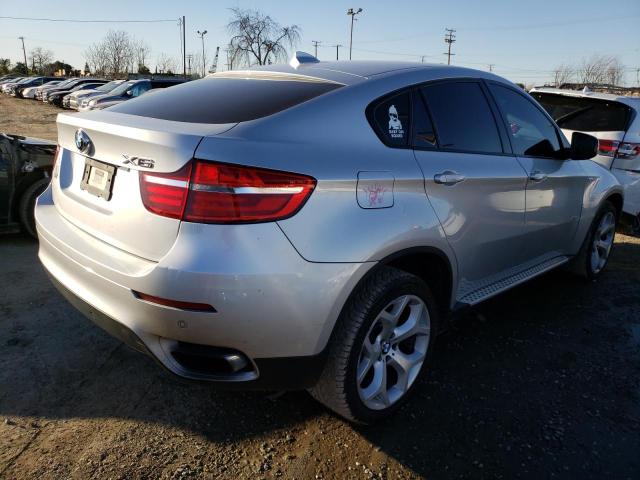 5UXFG8C56DL590901 - 2013 BMW X6 XDRIVE50I SILVER photo 3