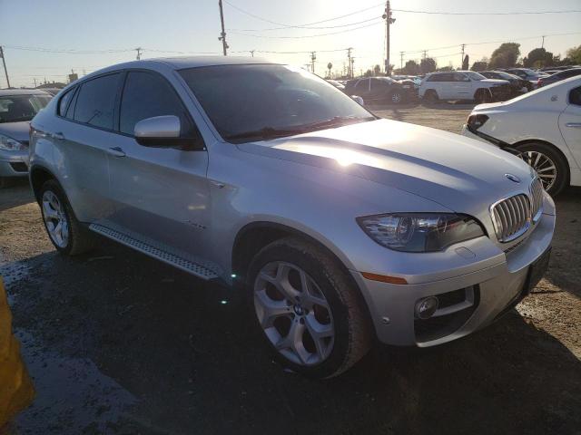 5UXFG8C56DL590901 - 2013 BMW X6 XDRIVE50I SILVER photo 4