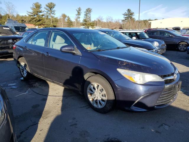 4T4BF1FK5FR476317 - 2015 TOYOTA CAMRY LE BLUE photo 4