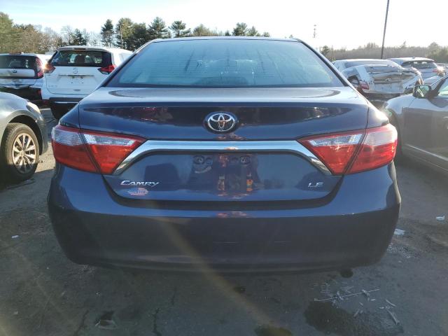 4T4BF1FK5FR476317 - 2015 TOYOTA CAMRY LE BLUE photo 6