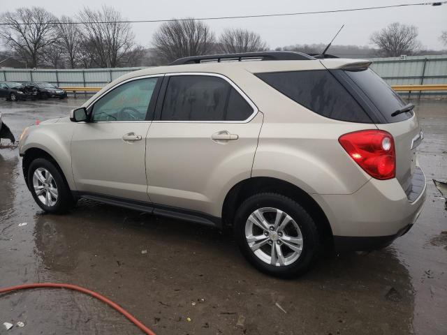 2CNALDEC1B6259365 - 2011 CHEVROLET EQUINOX LT BEIGE photo 2