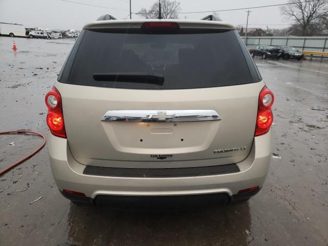 2CNALDEC1B6259365 - 2011 CHEVROLET EQUINOX LT BEIGE photo 6