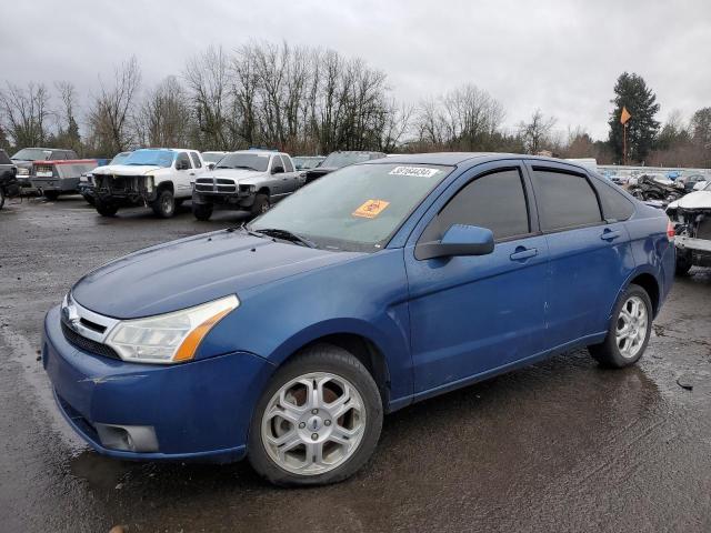 1FAHP36N19W139752 - 2009 FORD FOCUS SES BLUE photo 1