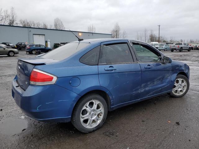 1FAHP36N19W139752 - 2009 FORD FOCUS SES BLUE photo 3