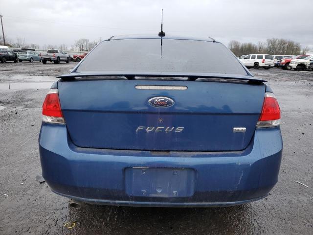 1FAHP36N19W139752 - 2009 FORD FOCUS SES BLUE photo 6