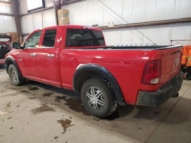 1D7RV1GP6AS199293 - 2010 DODGE RAM 1500 RED photo 2