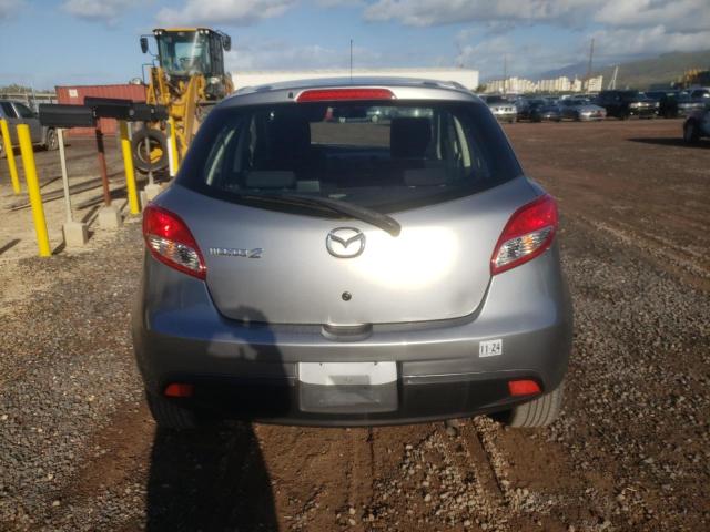 JM1DE1HY0B0115414 - 2011 MAZDA MAZDA2 SILVER photo 6