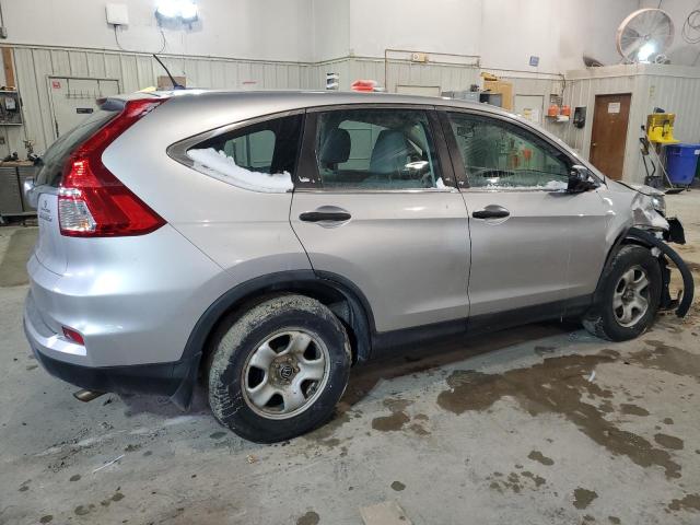 5J6RM4H38FL058120 - 2015 HONDA CR-V LX SILVER photo 3