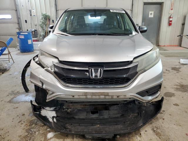 5J6RM4H38FL058120 - 2015 HONDA CR-V LX SILVER photo 5