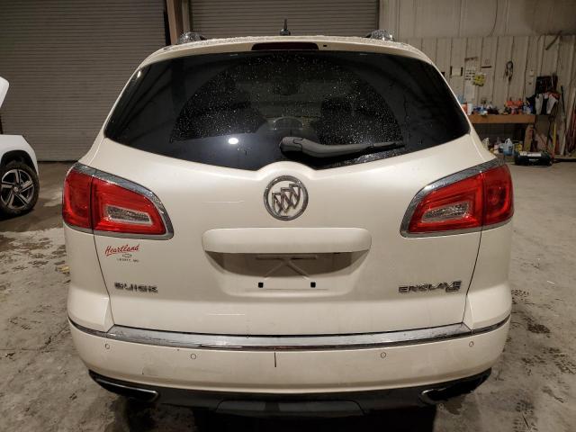 5GAKVCKD6EJ256478 - 2014 BUICK ENCLAVE WHITE photo 6