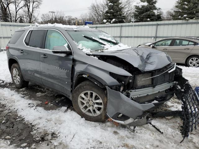 1GNEVGKW0JJ265425 - 2018 CHEVROLET TRAVERSE L SILVER photo 4