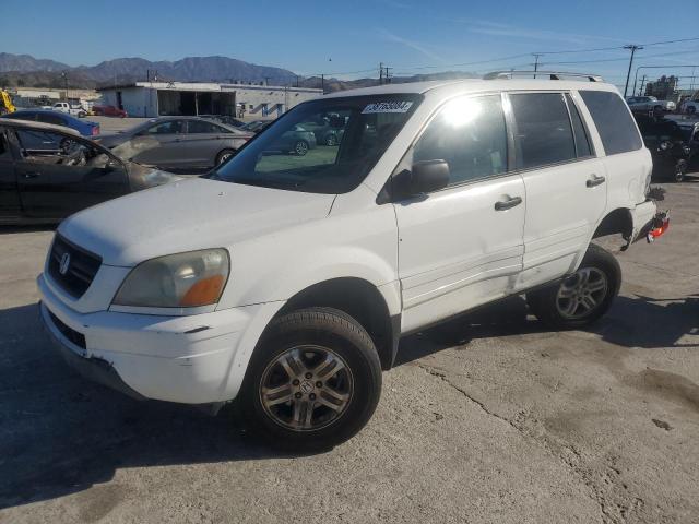 2HKYF18694H598405 - 2004 HONDA PILOT EXL WHITE photo 1