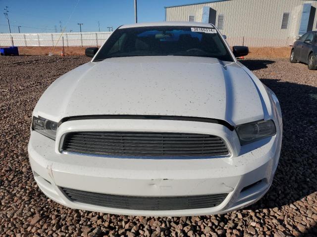 1ZVBP8AM7E5254915 - 2014 FORD MUSTANG WHITE photo 5