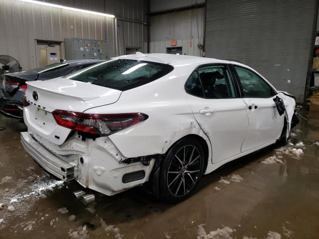 4T1G11AK6MU538973 - 2021 TOYOTA CAMRY SE WHITE photo 3