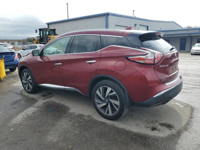 5N1AZ2MGXJN183663 - 2018 NISSAN MURANO S RED photo 2