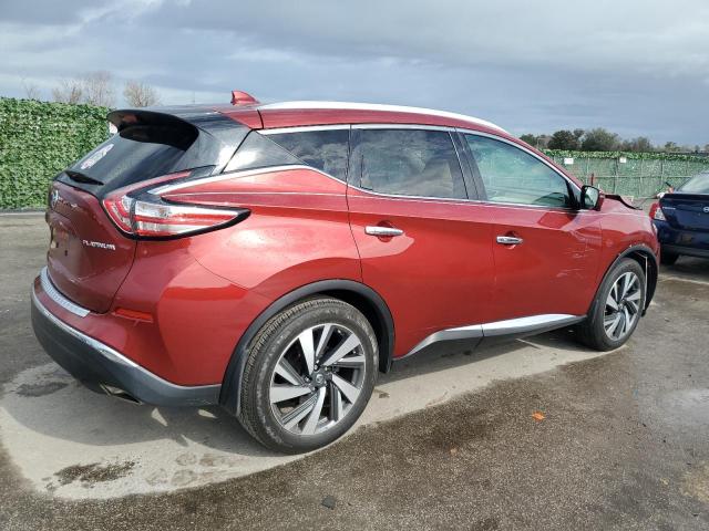 5N1AZ2MGXJN183663 - 2018 NISSAN MURANO S RED photo 3