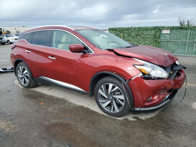 5N1AZ2MGXJN183663 - 2018 NISSAN MURANO S RED photo 4