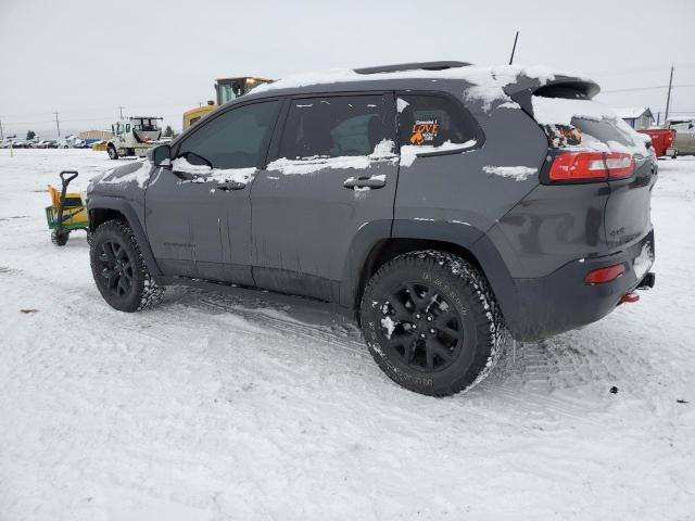 1C4PJMBSXHW558254 - 2017 JEEP CHEROKEE TRAILHAWK GRAY photo 2