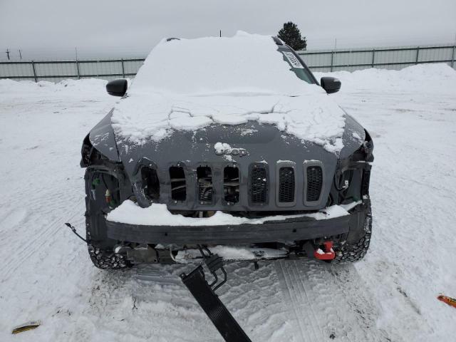 1C4PJMBSXHW558254 - 2017 JEEP CHEROKEE TRAILHAWK ნაცრისფერი ფოტო 5