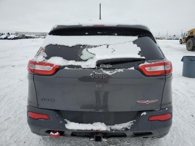 1C4PJMBSXHW558254 - 2017 JEEP CHEROKEE TRAILHAWK ნაცრისფერი ფოტო 6