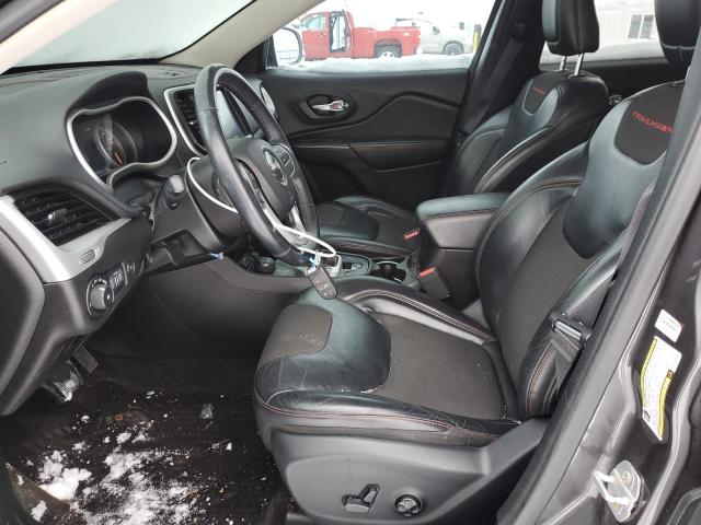 1C4PJMBSXHW558254 - 2017 JEEP CHEROKEE TRAILHAWK ნაცრისფერი ფოტო 7